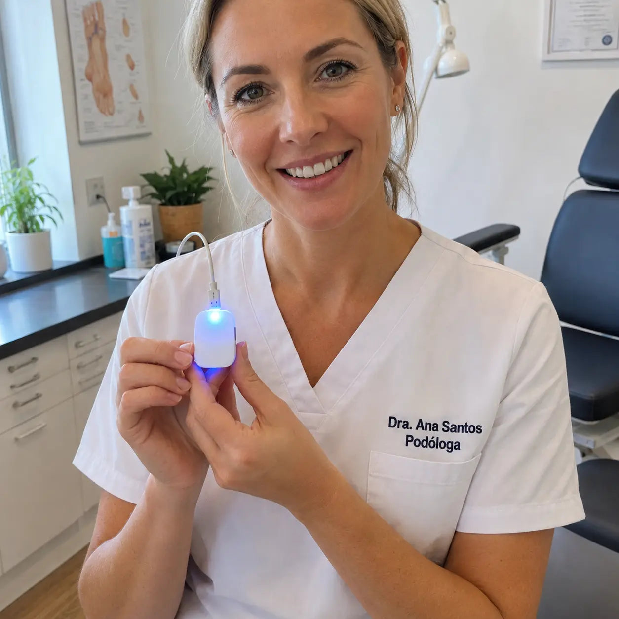 Nailux™ La luz que por fin llega bajo la uña — vuelve a enseñar los pies sin taparlos + Hoy incluye GRATIS aceite natural que acelera el proceso