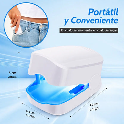 Nailux™ La luz que por fin llega bajo la uña — vuelve a enseñar los pies sin taparlos + Hoy incluye GRATIS aceite natural que acelera el proceso